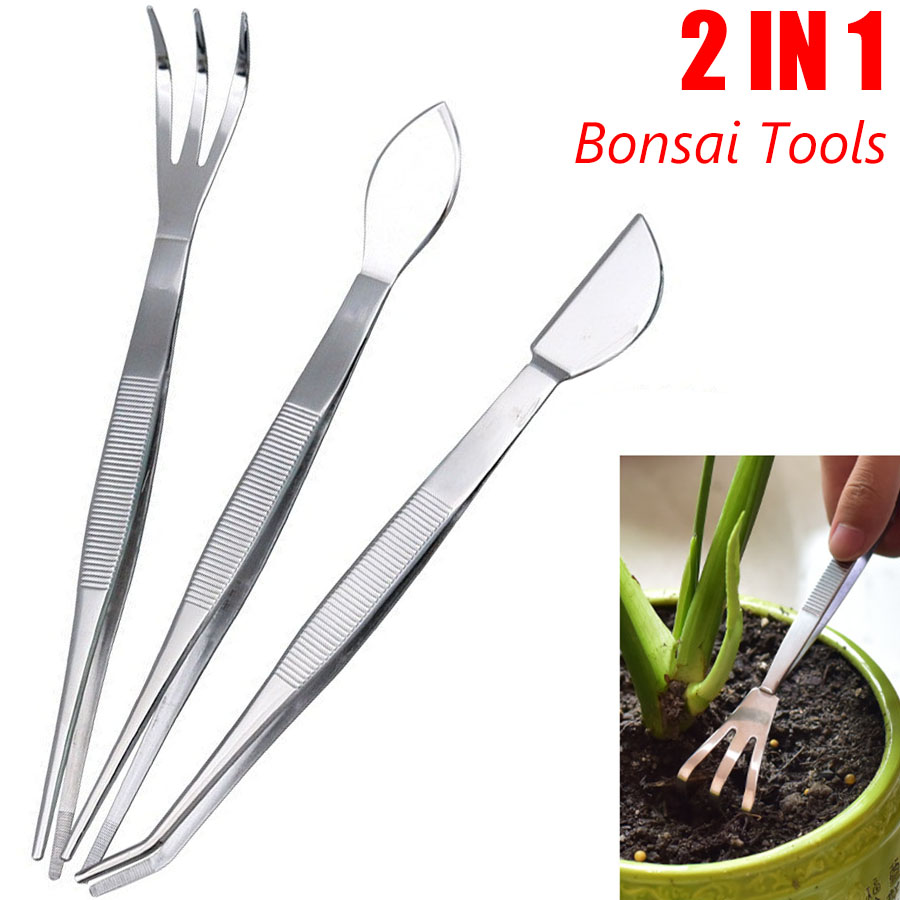 Scissors Stainless Craft - 2-in-1 304 สแตนเลสสตีล Professional Root Rake