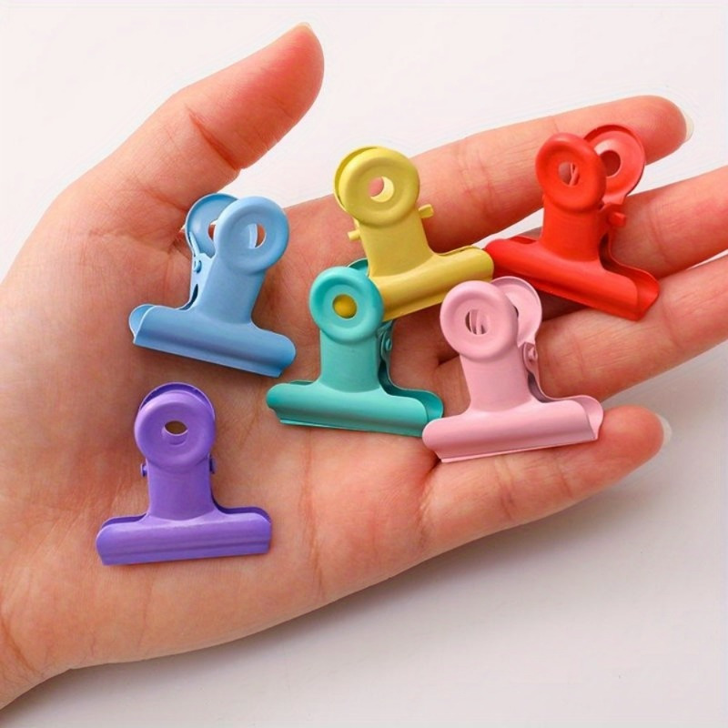 Office Stationery And Supply - คลิปหนีบอเนกประสงค์ 10 ชิ้น คลิปหนีบถุง คลิปหนีบอาหาร คลิปหนีบรูป