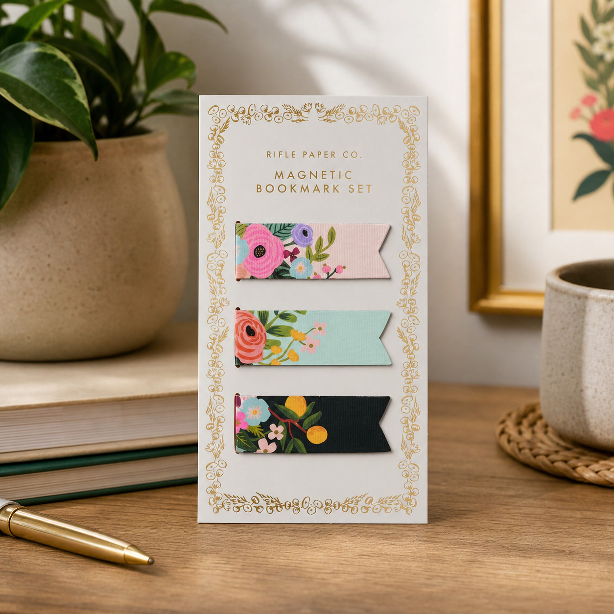 Paperclip Magnetic Set - ชุดที่คั่นหนังสือแม่เหล็กลายดอกไม้สำหรับงานปาร์ตี้ในสวน, คลิปหนีบหน้ากระดาษหลากสีสำหรับหนังสือ วารสาร สมุดวางแผน ของขวัญสำหรับการอ่าน