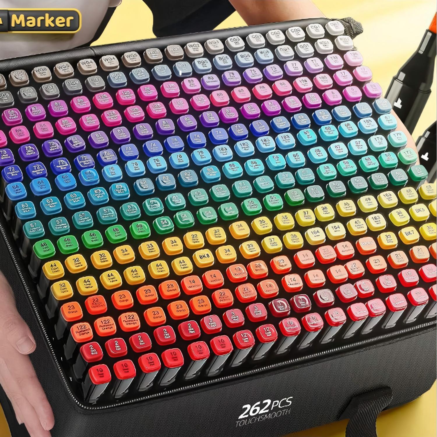 Copic Marker Sketch - ปากกาเมจิกแอลกอฮอล์ 24-262 สี หัวคู่ แบบถาวร สำหรับวาดภาพ
