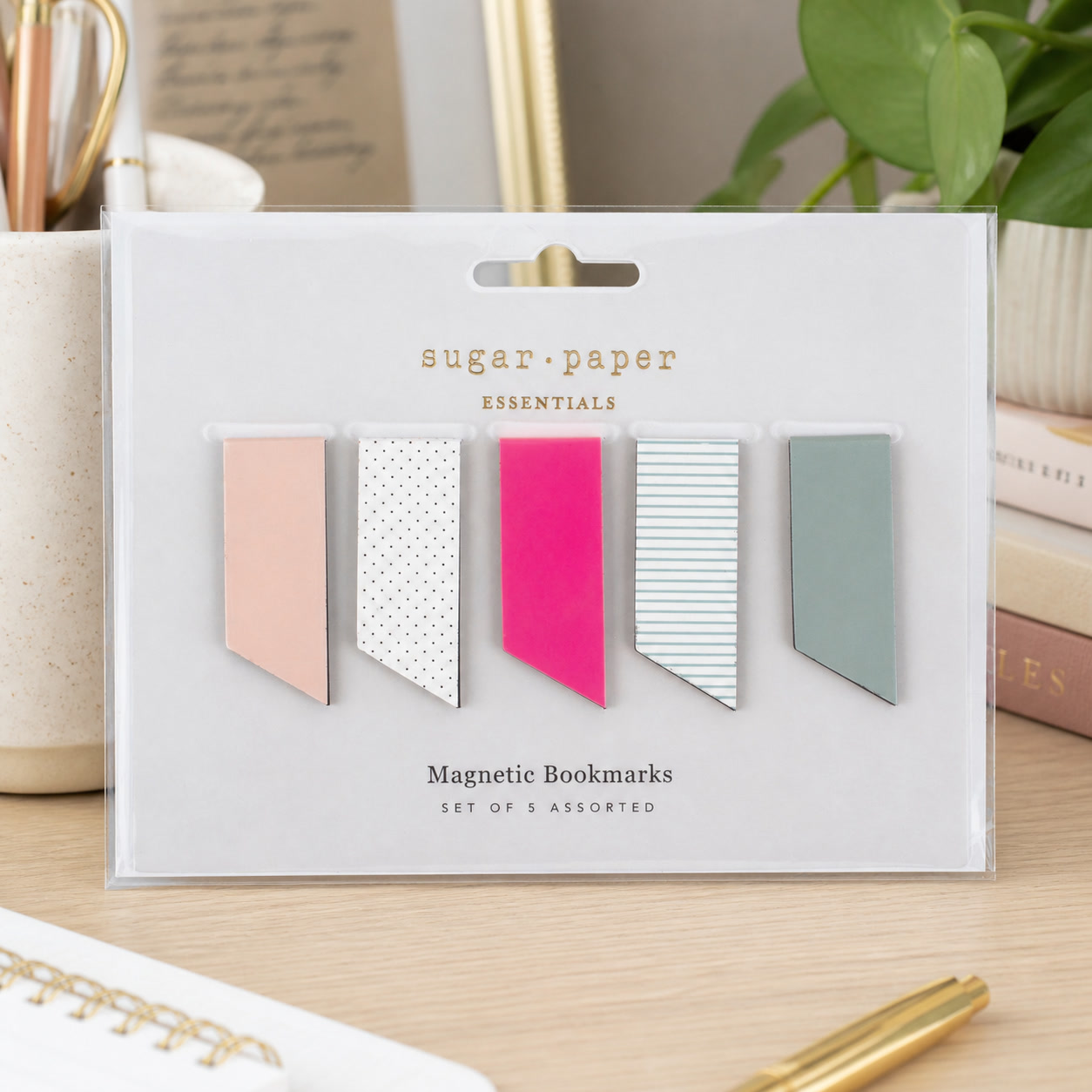 Paperclip Magnetic Set - ชุดที่คั่นหนังสือแม่เหล็กพร้อมคลิปหนีบกระดาษดีไซน์ทันสมัย สำหรับหนังสือ สมุดแพลนเนอร์ สมุดบันทึก การเรียน และการใช้งานในสำนักงาน
