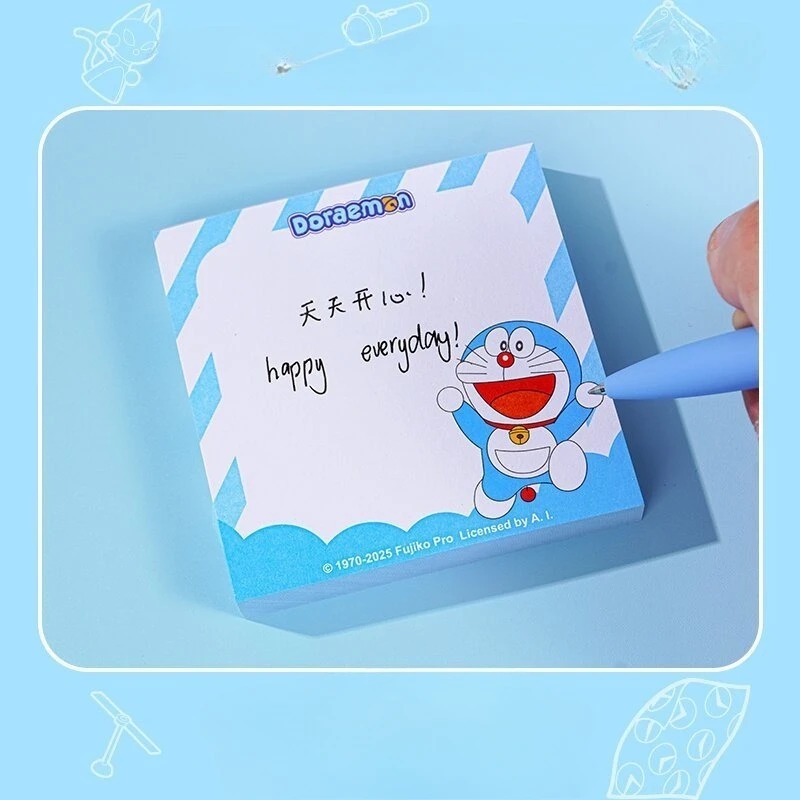 4 ชิ้น โดราเอมอน กระดาษโน้ตแบบ - Memo Pad Sticky บทวิจารณ์และราคา