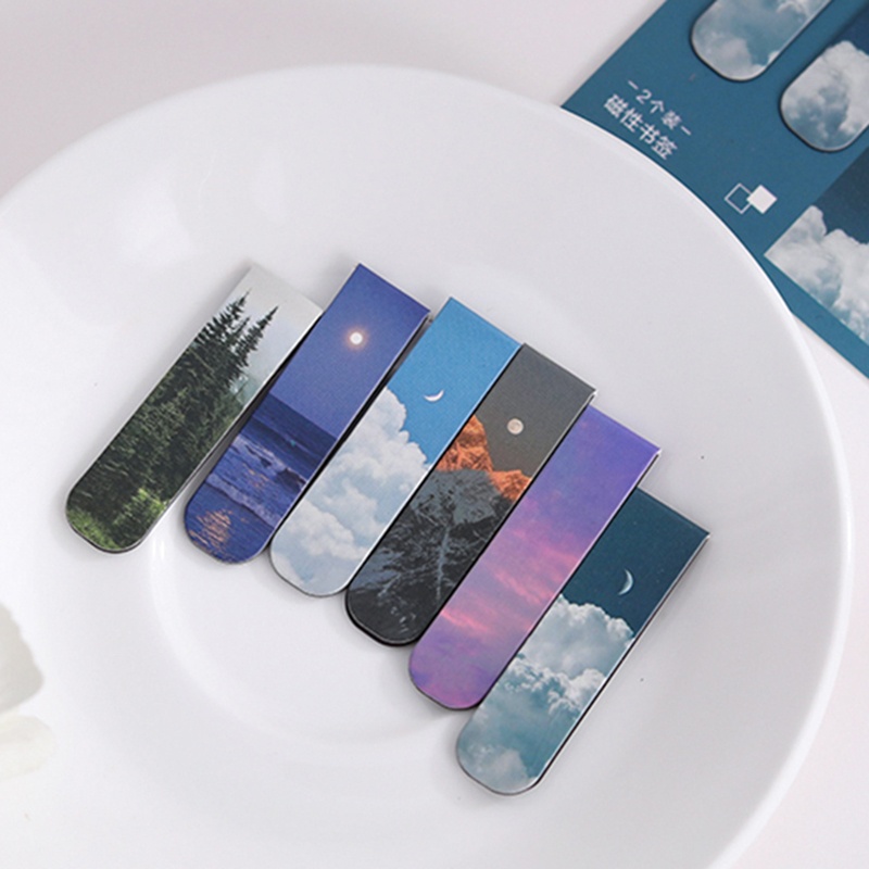 2 ชิ้น/เซ็ต ที่คั่นหนังสือแม่เ - Paperclip Magnetic Set บทวิจารณ์และราคา