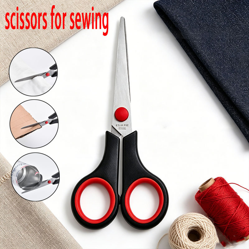 กรรไกรตัดเย็บสแตนเลส กรรไกรตัด - Scissors Stainless Craft บทวิจารณ์และราคา
