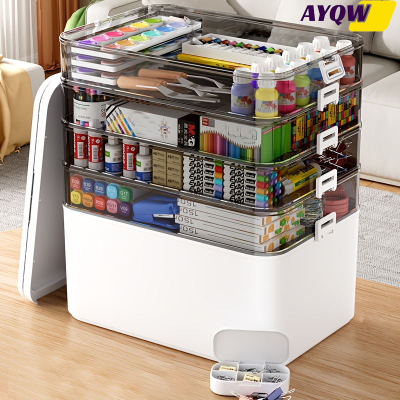 กล่องเก็บของอเนกประสงค์หลายชั้ - Office Stationery And Supply บทวิจารณ์และราคา