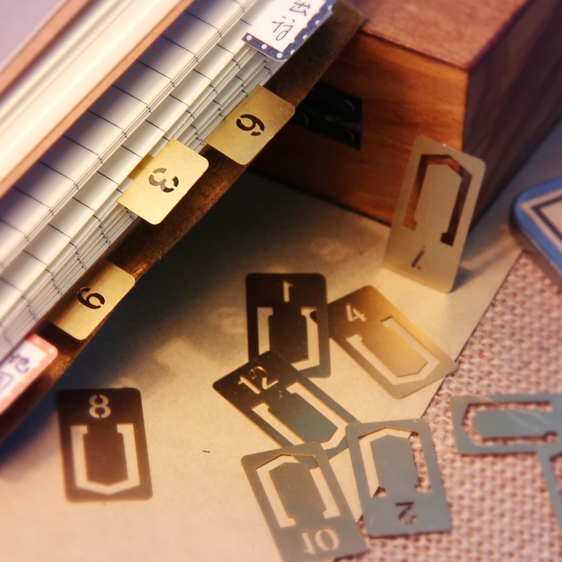 ที่คั่นหนังสือทองแดงแนววินเทจ1 - Stationery Office And School Supply Stores บทวิจารณ์และราคา