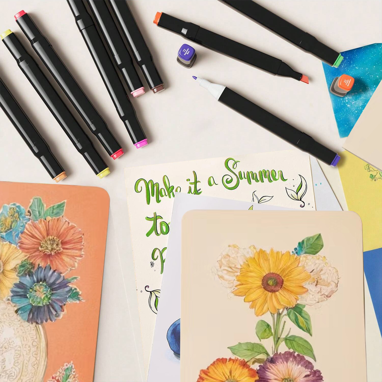 ปากกาเมจิกแอลกอฮอล์ 24-262 สี  - Copic Marker Sketch บทวิจารณ์และราคา