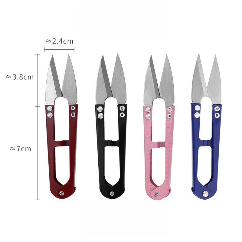 กรรไกรตัดด้าย 4 ชิ้น รูปตัวยู  - Scissors Stainless Craft บทวิจารณ์และราคา