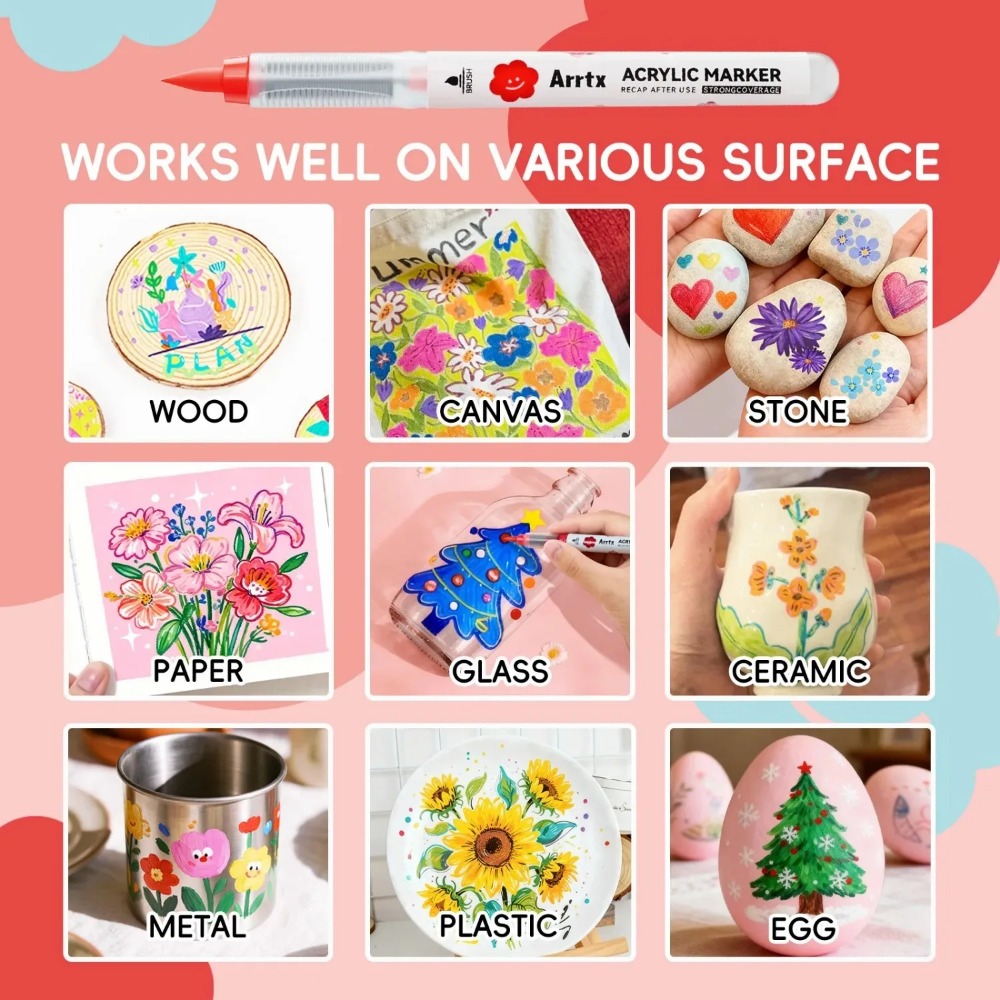 ปากกาอะคริลิค Arrtx 36/60 สี ล - Copic Marker Classic บทวิจารณ์และราคา