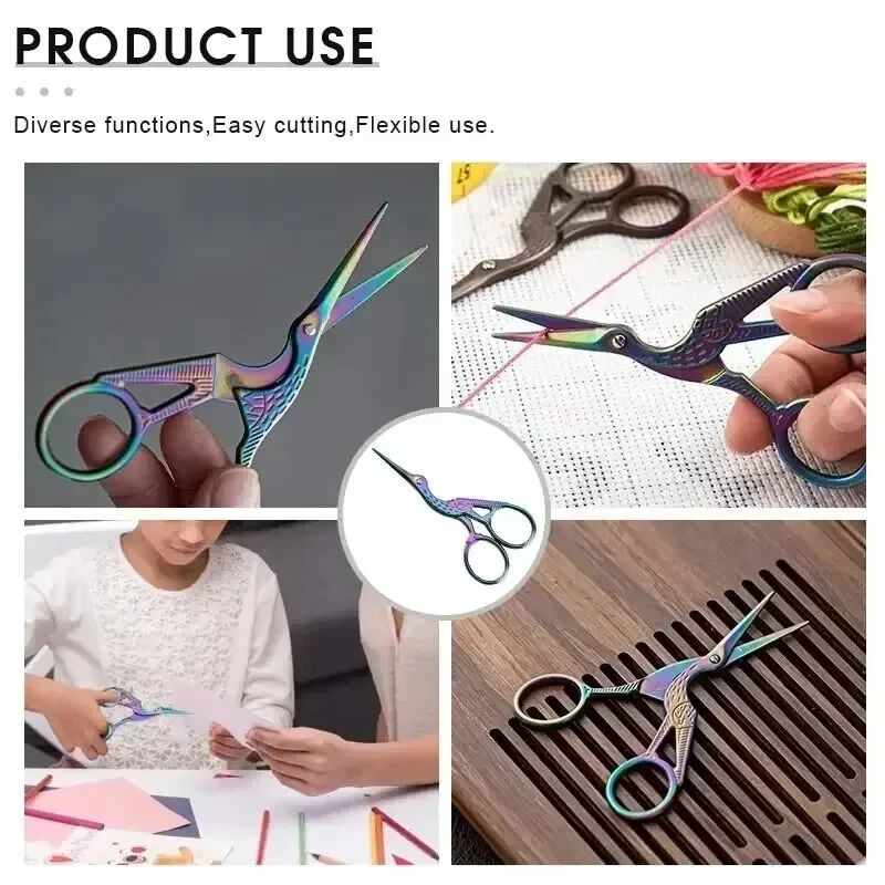กรรไกรแต่งหน้าสไตล์ยุโรป 1 ชิ้ - Scissors Stainless Craft บทวิจารณ์และราคา