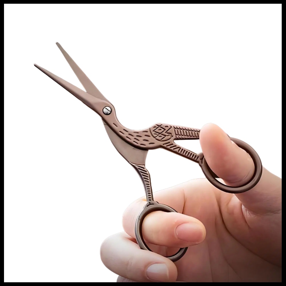 กรรไกรแต่งหน้าสไตล์ยุโรป 1 ชิ้ - Scissors Stainless Craft บทวิจารณ์และราคา