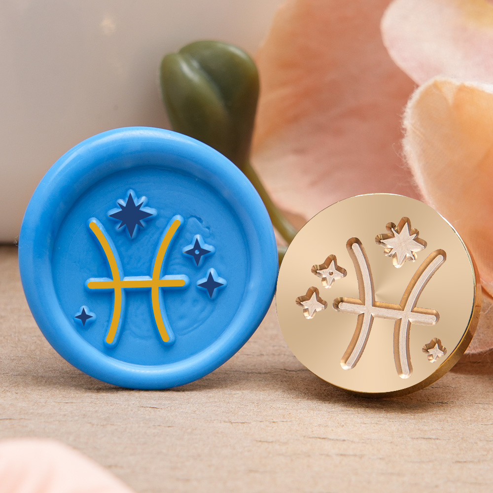 ตราประทับขี้ผึ้งลายจักรราศี, ต - Wax Seal Stamp Kit บทวิจารณ์และราคา