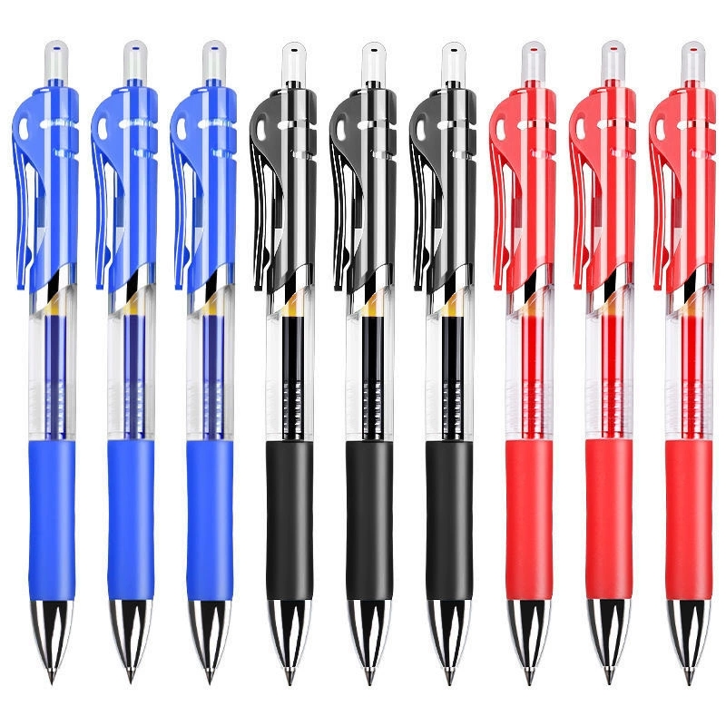 ปากกาเจลกดอัตโนมัติ 0.5 มม. หม - Stationery Office And School Supply Stores บทวิจารณ์และราคา