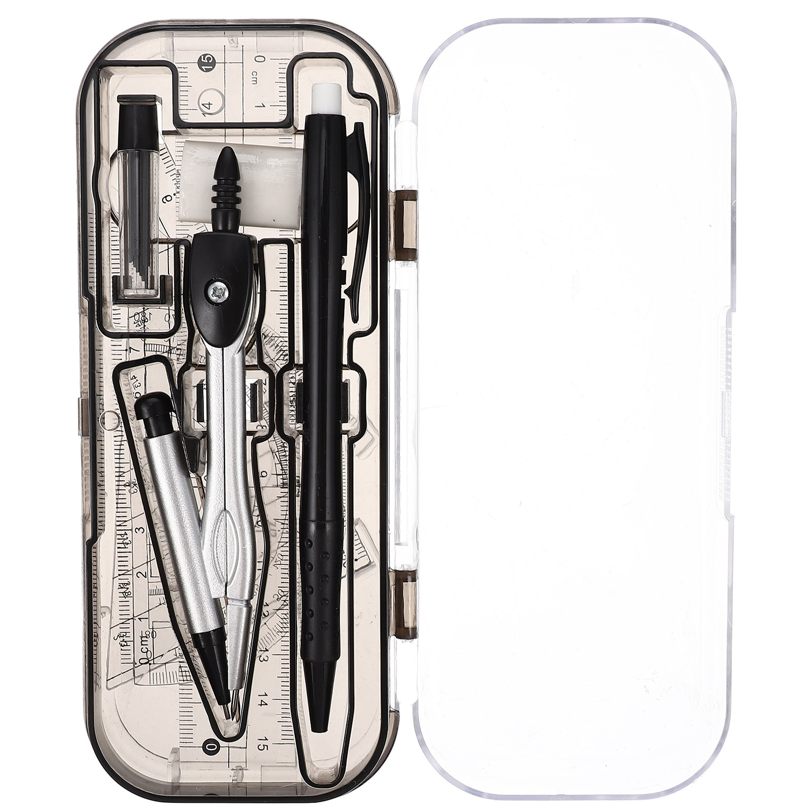 ชุดเครื่องมือเขียนแบบอเนกประสง - Compass Geometry Set บทวิจารณ์และราคา