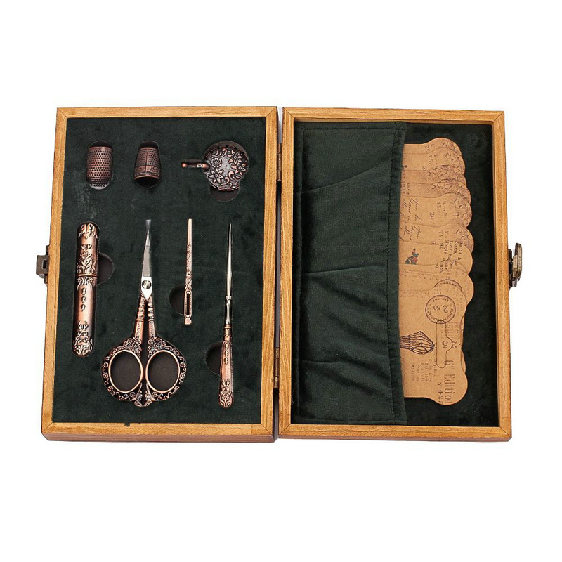 ชุดเย็บผ้าวินเทจ สไตล์ยุโรป ชุ - Scissors Stainless Craft บทวิจารณ์และราคา