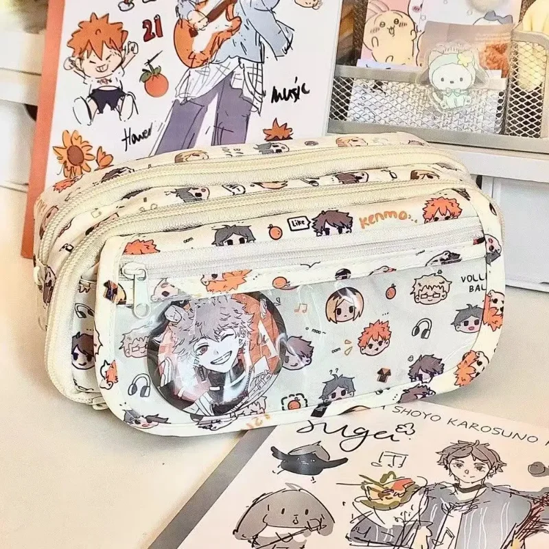อนิเมะไฮคิว!! กระเป๋าใส่ดินสอ  - Stationery Supply บทวิจารณ์และราคา