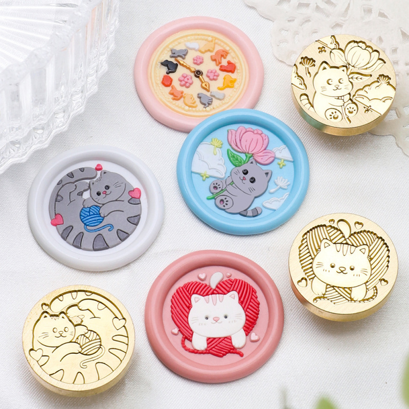ตราประทับขี้ผึ้งรูปแมวนำโชค ขน - Wax Seal Stamp Kit บทวิจารณ์และราคา