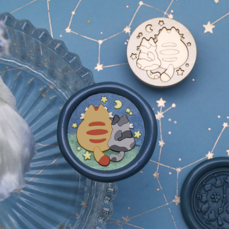ตราประทับขี้ผึ้งรูปแมวนำโชค ขน - Wax Seal Stamp Kit บทวิจารณ์และราคา