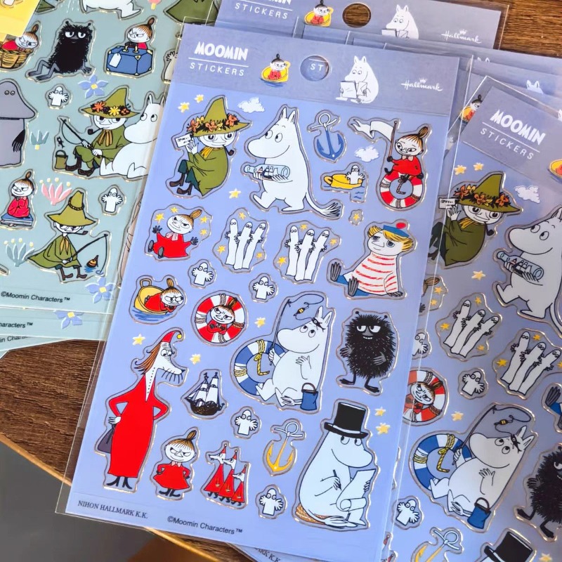มูมินการ์ตูนสติกเกอร์ตกแต่ง DI - Memo Pad Sticky บทวิจารณ์และราคา