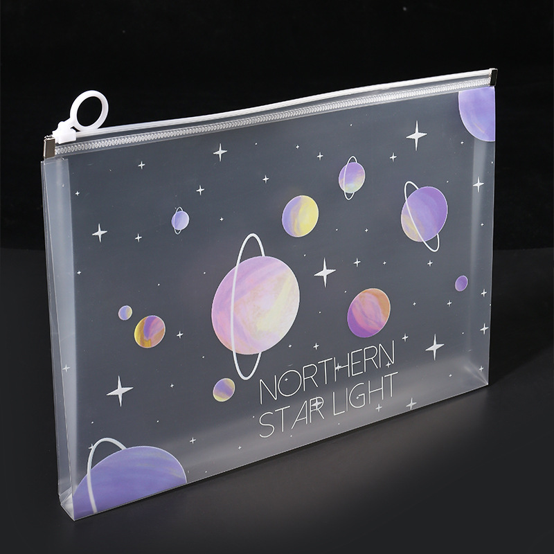 4/12pcs A4 พื้นที่ซิปโฟลเดอร์แ - Office Stationery And Supply บทวิจารณ์และราคา