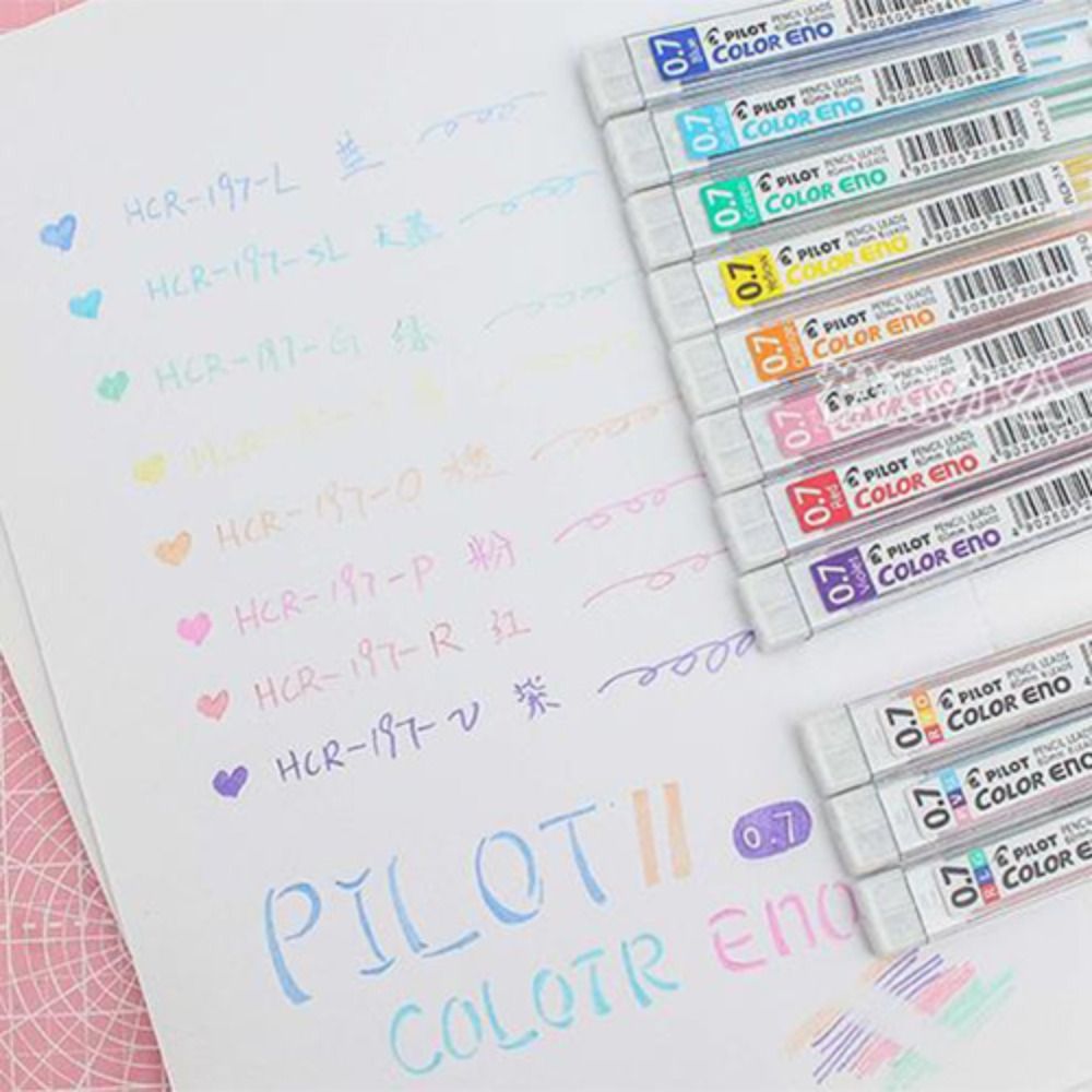 ไส้ดินสอกลหลายสี2B 0.7มม. ไส้ด - Mechanical Pencil Lead บทวิจารณ์และราคา