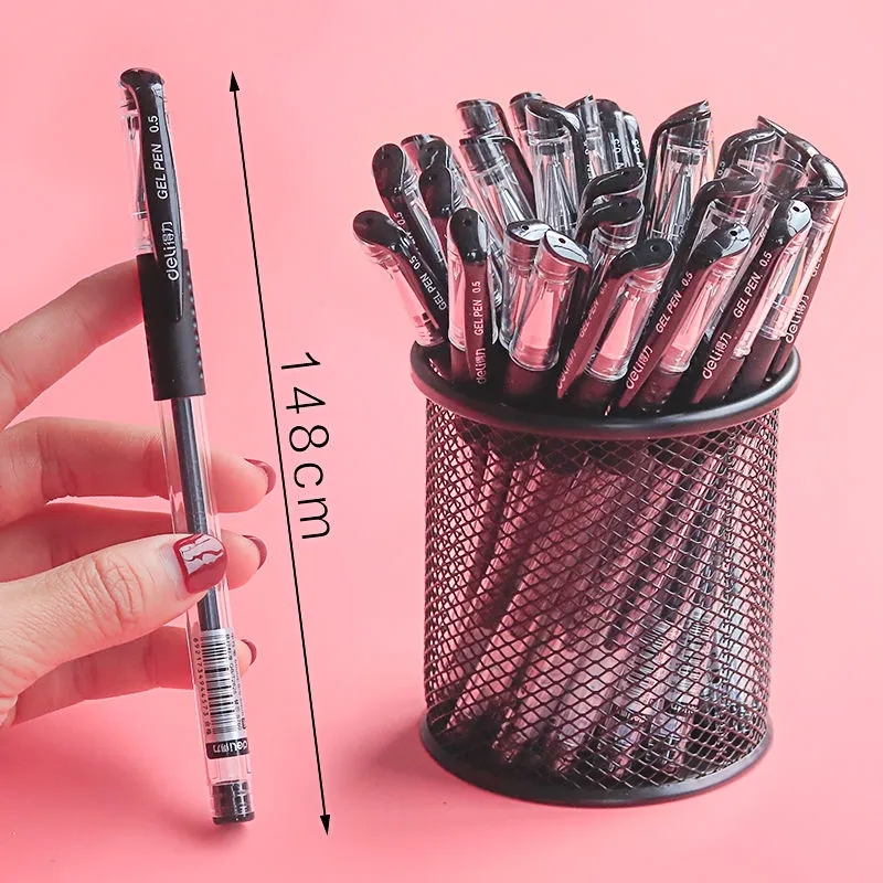 Deli 0.5 มม.สีดําสีแดงสีฟ้าหมึ - Stationery Office And School Supply Stores บทวิจารณ์และราคา